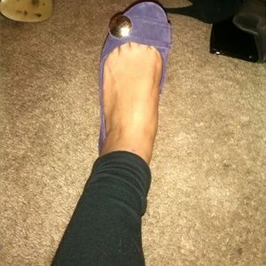Purple Steve Madden flats