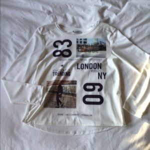 Zara graphic shirt