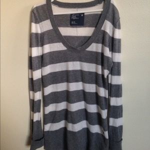 American eagle striped sweater