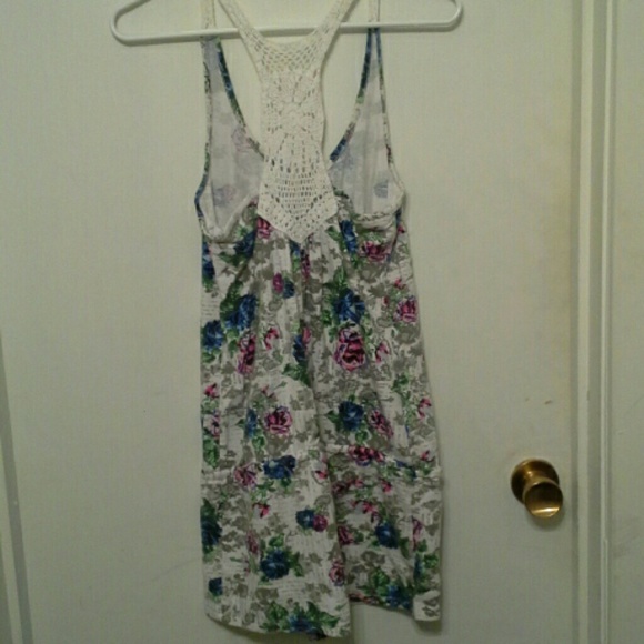 Flowered Romper - Picture 2 of 3