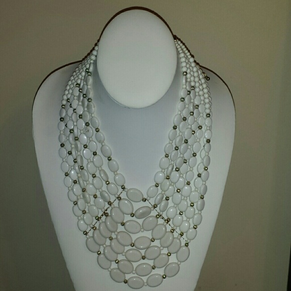 White necklace