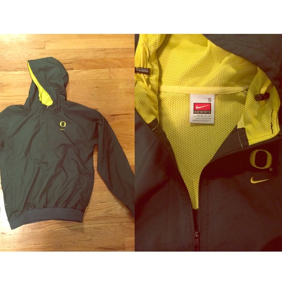Nike U of O Ducks Rain Jacket