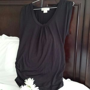 Michael Kors Black Basic Top XS