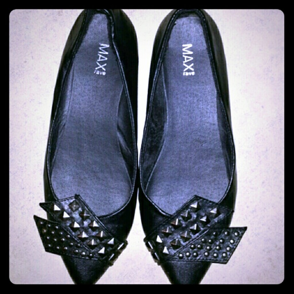 Max Rave studded flats