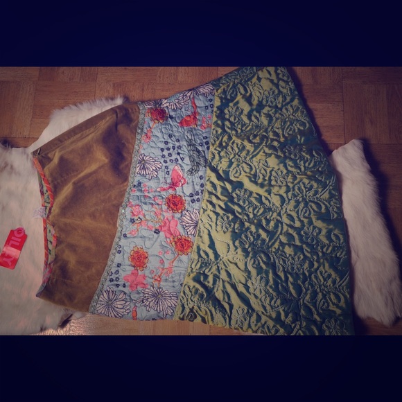 Oillily quilted skirt