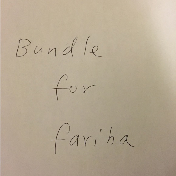 Bundle for fariha