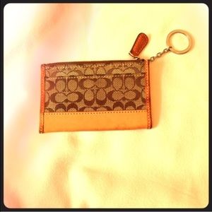 Coach Key Ring Wallet