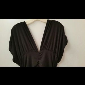 Black body contour dress