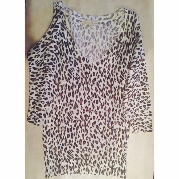 Sweater (3/4 length) Forever 21 Cheetah - Picture 3 of 4