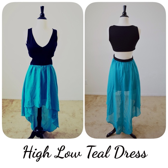 Hi lo cut out dress