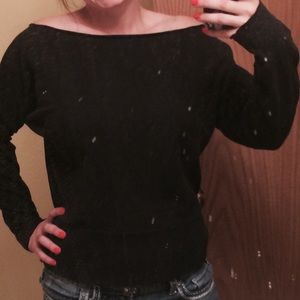 Black sweater