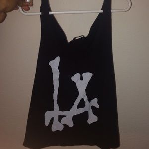 Brandy Melville LA bones tank
