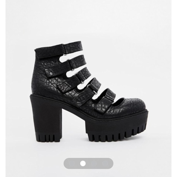 Asos utopia ankle cut out boot