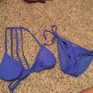 Xhilaration blue bikini set