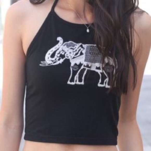 NWT Embroidered Elephant Sachi