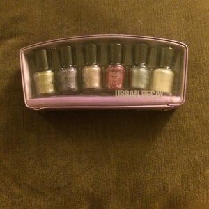 Urban decay glitter  nail polish set