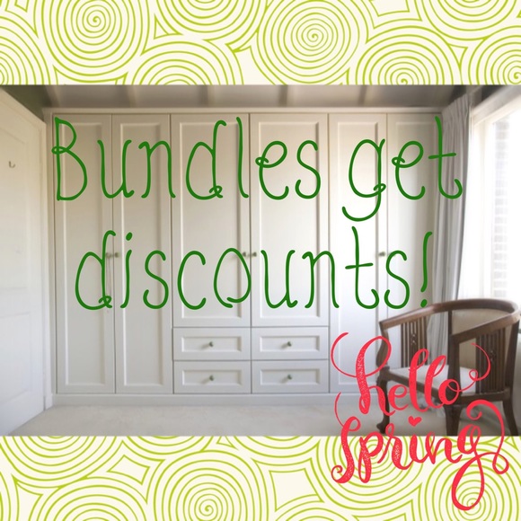 happy to discount appropriately to bundles!