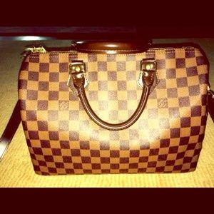 Bandolier damier speedy 30