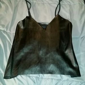 False leather tank