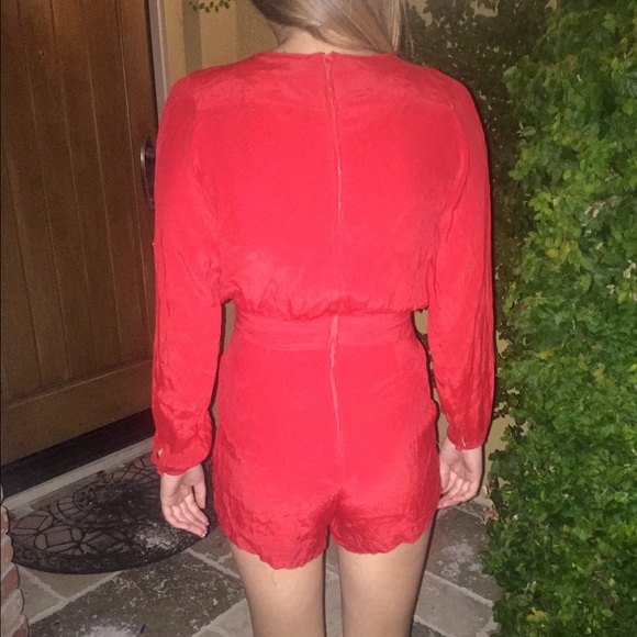 Motel Rocks Red Romper - Picture 3 of 3