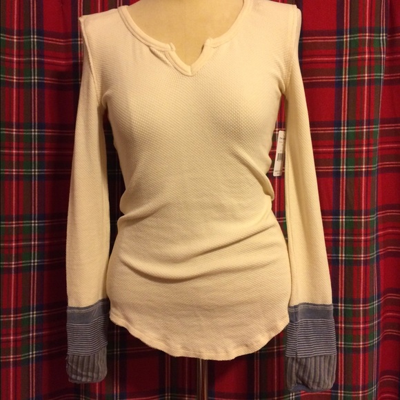 🌿 NWT Free People Layering Long Sleeve Top