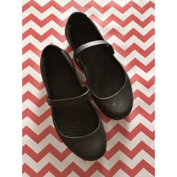 Croc Brand Non-slip Mary Jane Work Shoes