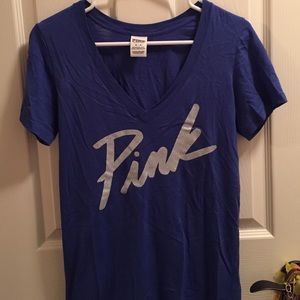 Royal blue PINK shirt