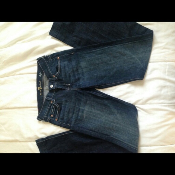 7 for all man kind dojo jeans size 24