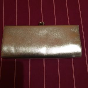 SOLD. Silver clutch