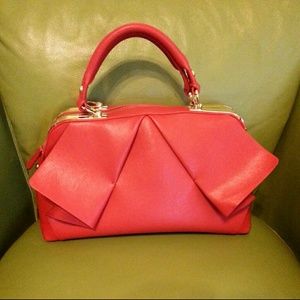 Bebe Red Handbag