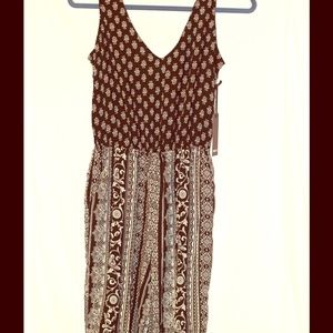 Black and white body suit