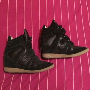 Steve Madden wedged sneakers