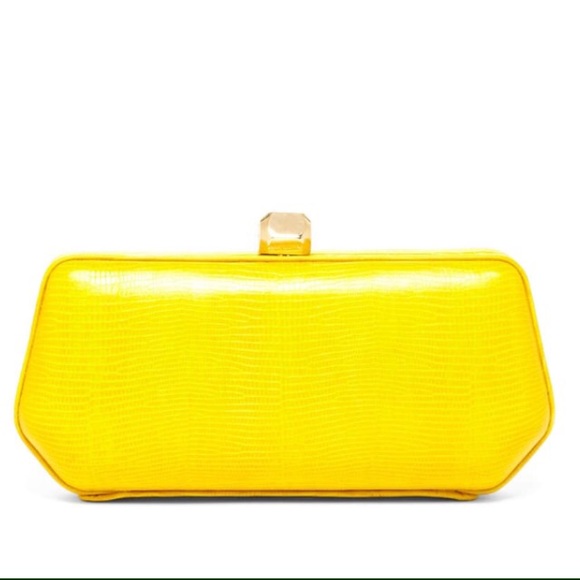 Rebecca Minkoff Leather Fling Minaudière Clutch