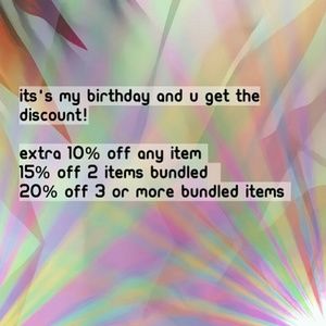 Bday Discount