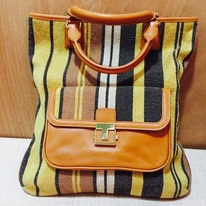 Tory Burch Baja Stripe Tote