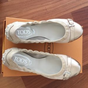Tod's ballerina dee flats