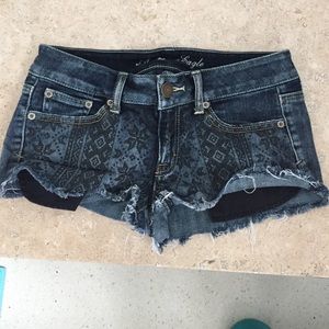 Summer jean shorts