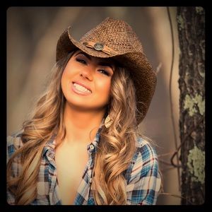 Beautiful sexy Cowgirl hat, size S/M