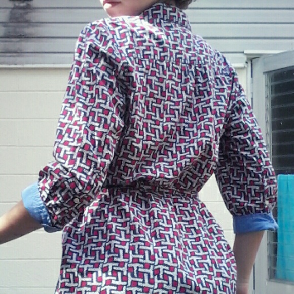 Tommy Hilfiger Shirt Dress - Picture 2 of 3