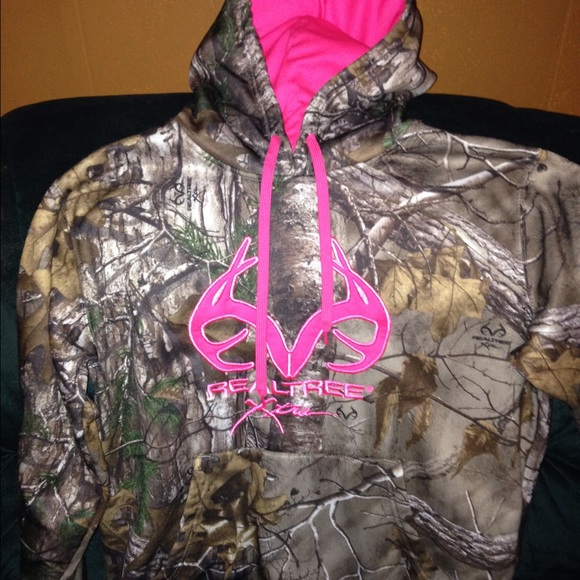 Women's real tree camo sweater - Picture 1 of 1