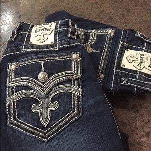 Boys size 28 Rock Revival. Slim Straight Leg