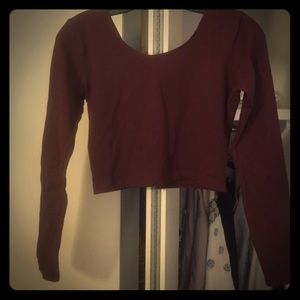 American Apparel crop top