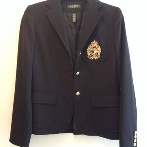Ralph Lauren black blazer 4p