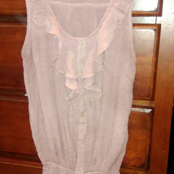 Mauve colored blouse from Mine