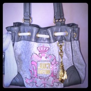 Authentic Juicy Couture Velour Daydreamer handbag