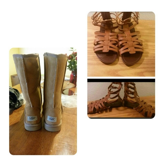 Bundle uggs and sandles