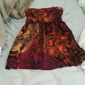 Animal print summer dress!