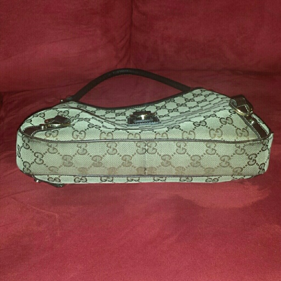 Authentic Gucci Monogram Hobo - Picture 2 of 8