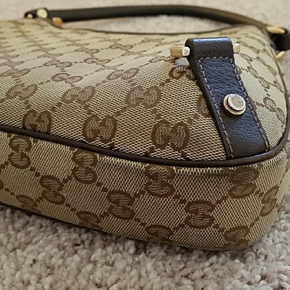 Authentic Gucci Monogram Hobo - Picture 7 of 8