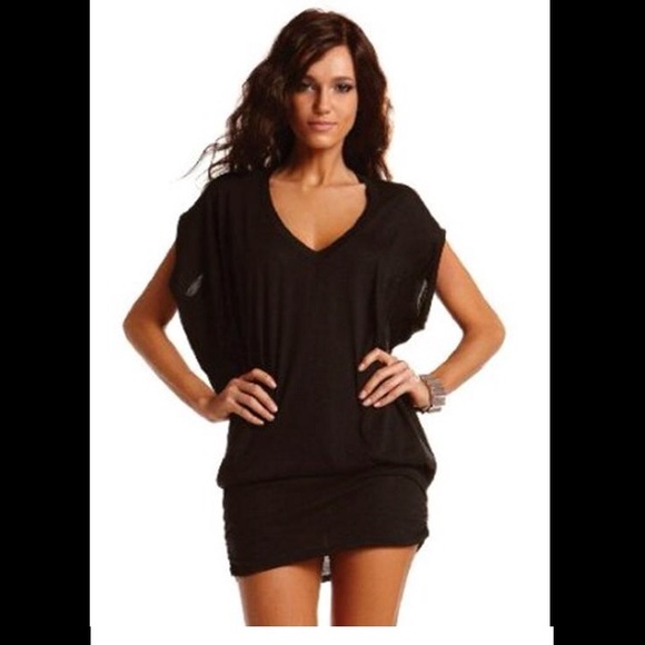 Vitamin A Silver Leslie Tunic Dress in black